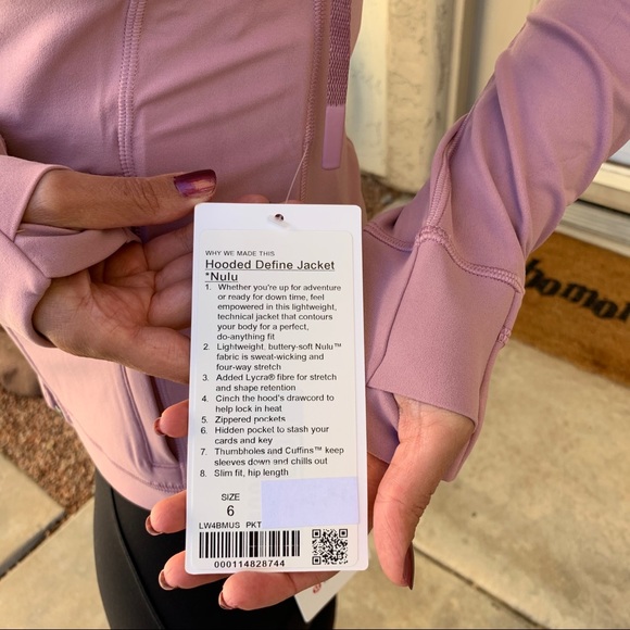 Lululemon Hooded Define Jacket Nulu - Picture 8 of 9